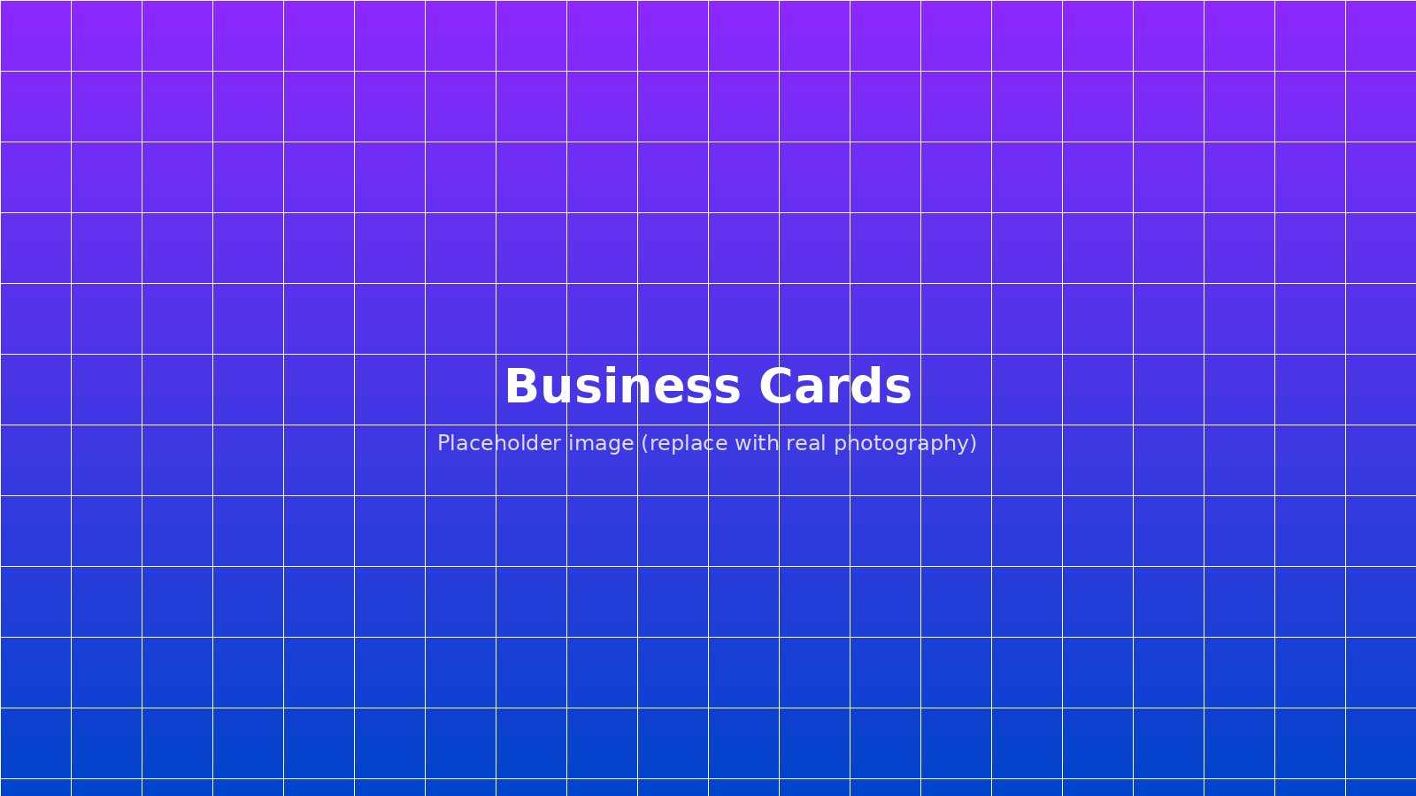 Premium Business Cards