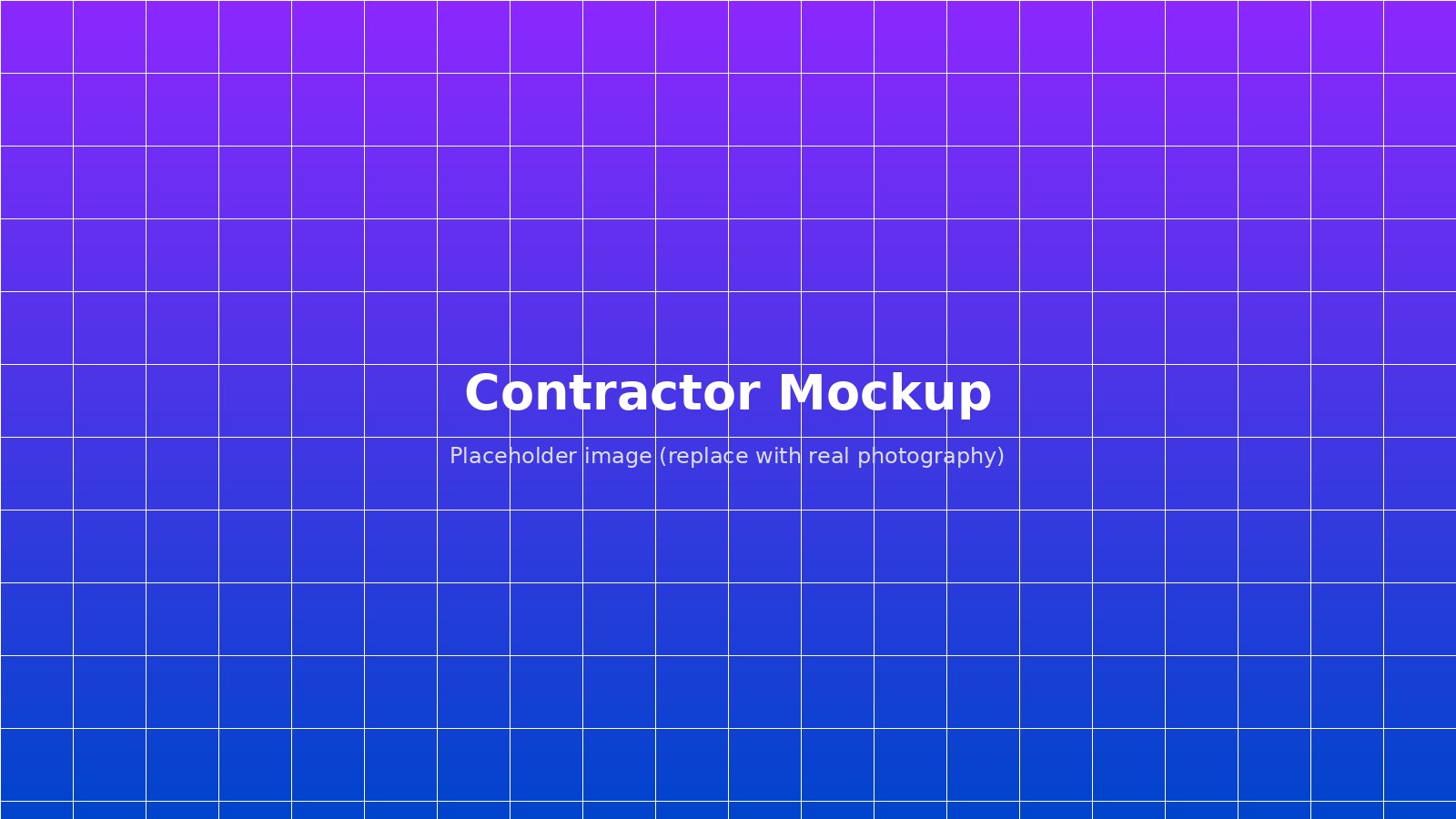 DCS Contractor Site Mockup