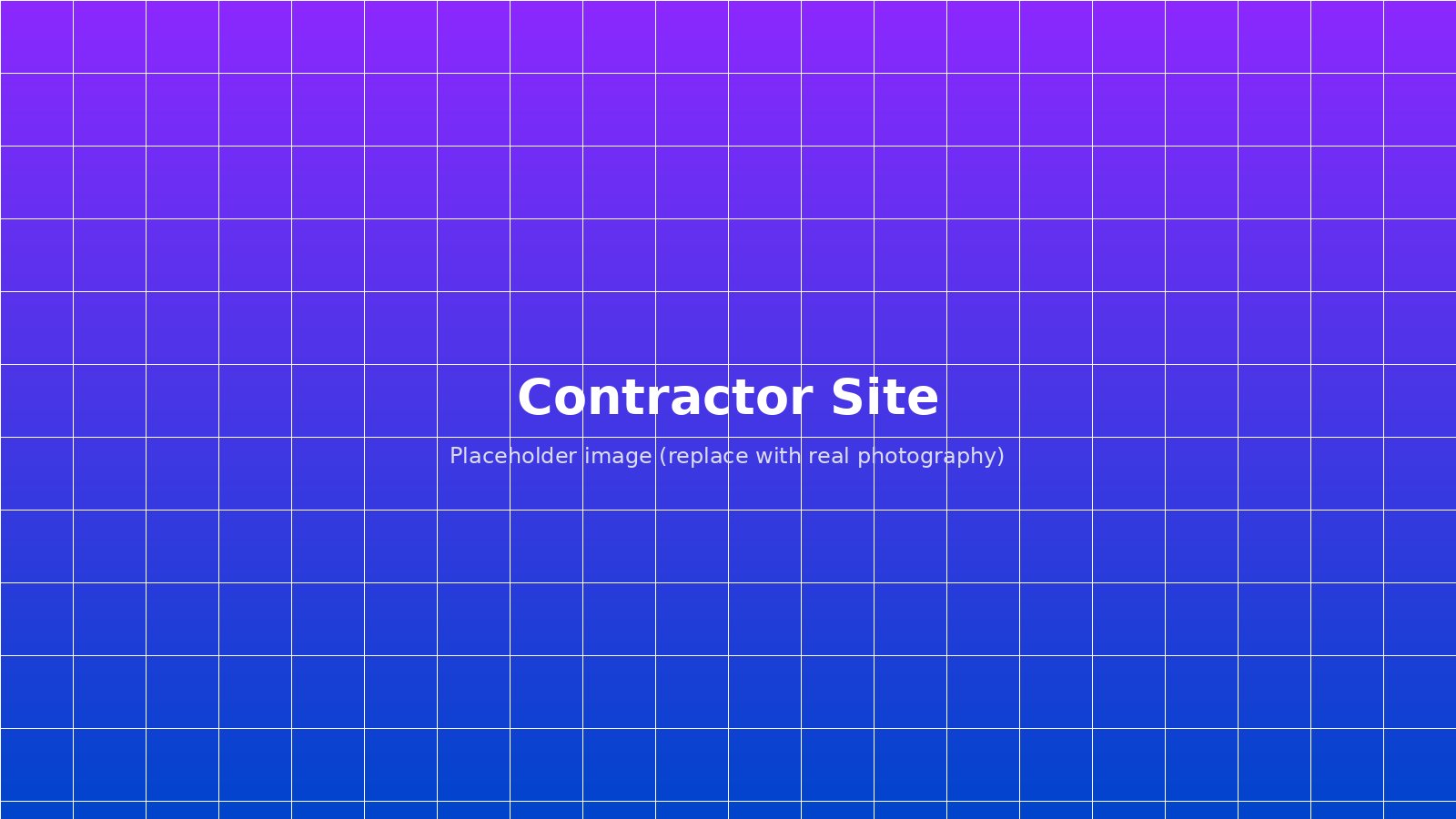 DCS General Contractor Website